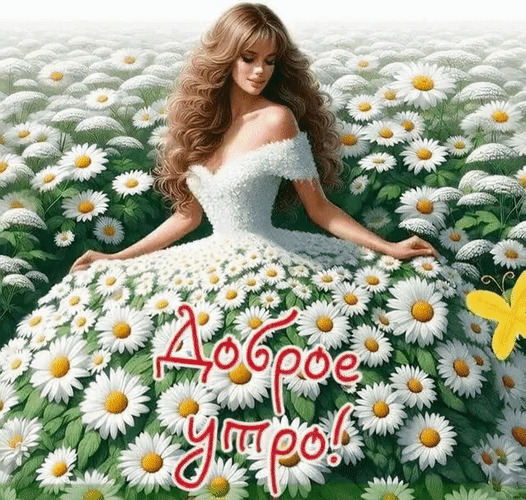 Анимированная открытка Доброе утро!