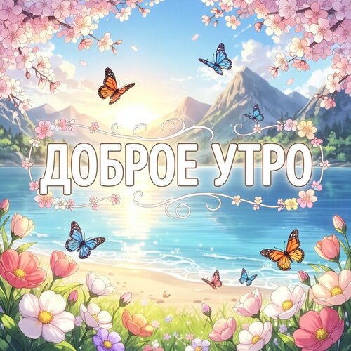 Открытка Доброе утро