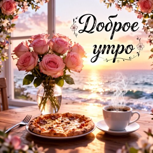 Открытка Доброе утро