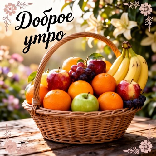 Открытка Доброе утро