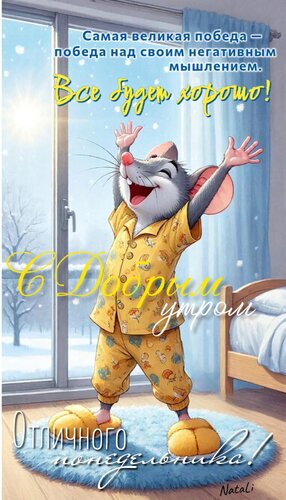 Открытка Доброе утро