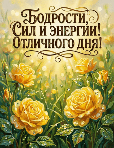 Анимированная открытка Добрый день