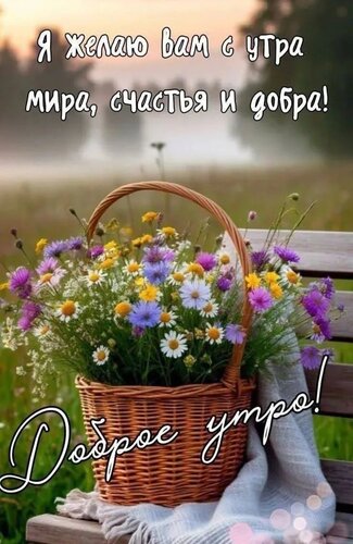 Открытка Доброе утро
