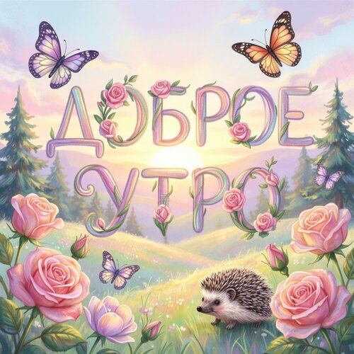 Открытка Доброе утро