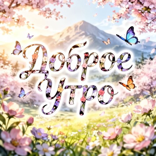 Открытка Доброе утро