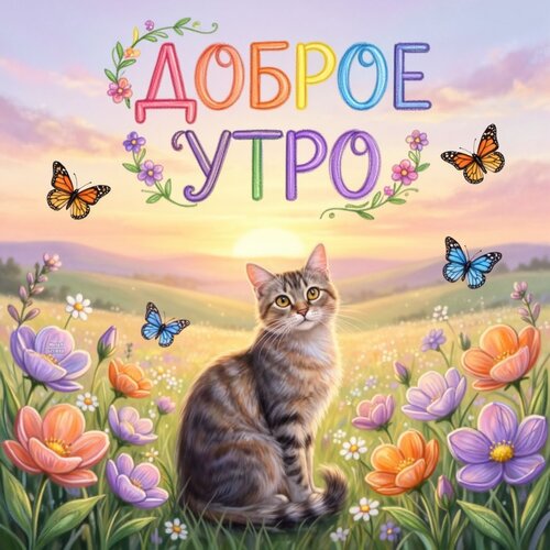 Открытка Доброе утро
