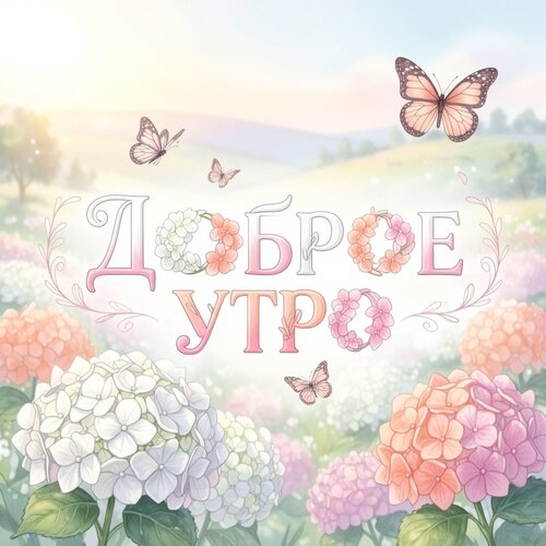 Открытка Доброе утро