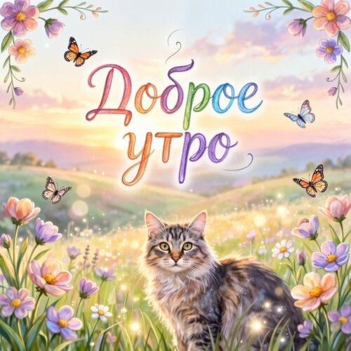 Открытка Доброе утро