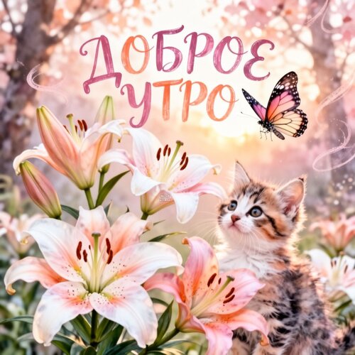 Открытка Доброе утро