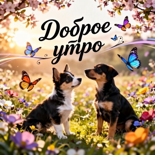 Открытка Доброе утро