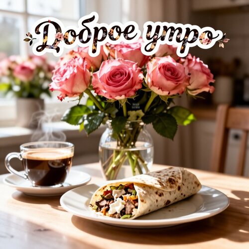 Открытка Доброе утро