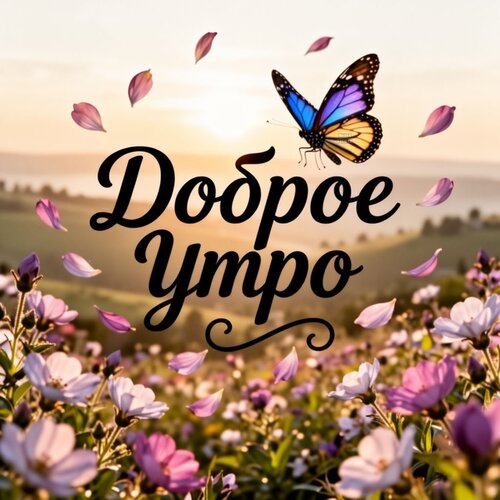Открытка Доброе утро