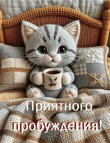 Анимированная открытка Приятного пробуждения!
