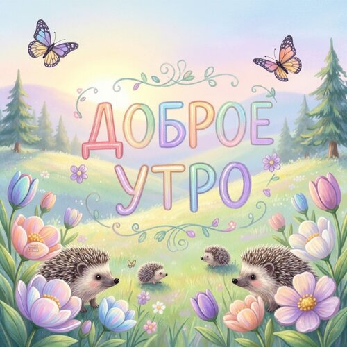 Открытка Доброе утро