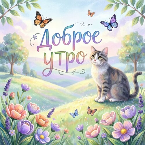 Открытка Доброе утро