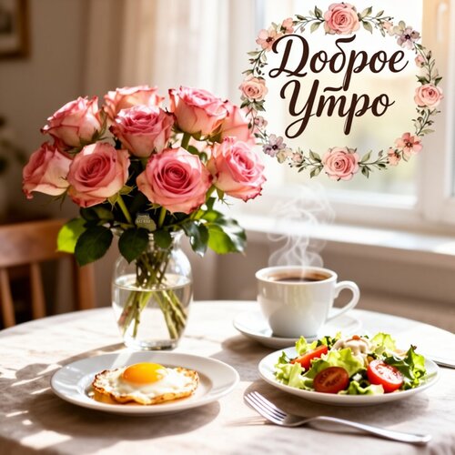 Открытка Доброе утро