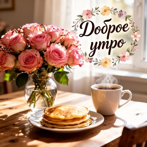 Открытка Доброе утро
