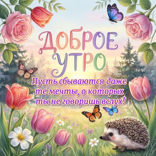 Открытка Доброе утро