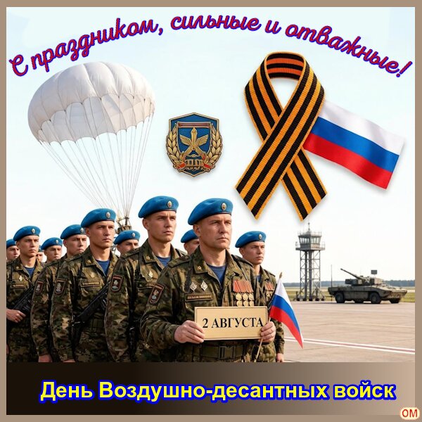 Открытка День ВДВ