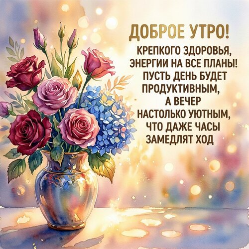 Открытка Доброе утро!