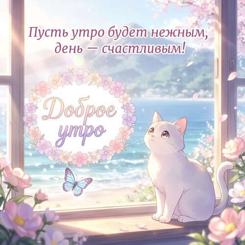 Открытка Доброе утро