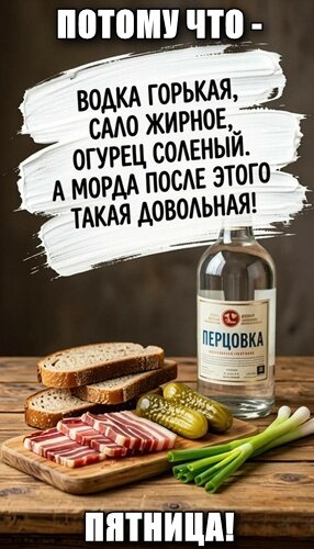 Открытка ПЯТНИЦА