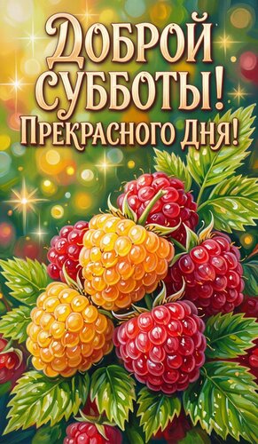 Открытка Доброй субботы