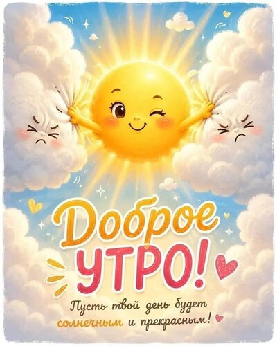 Открытка Доброе утро