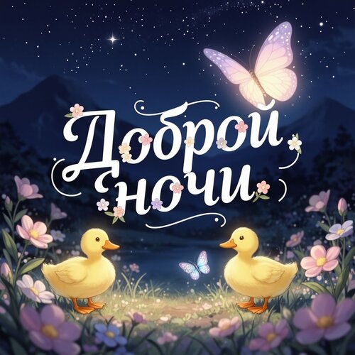 Открытка Доброй ночи