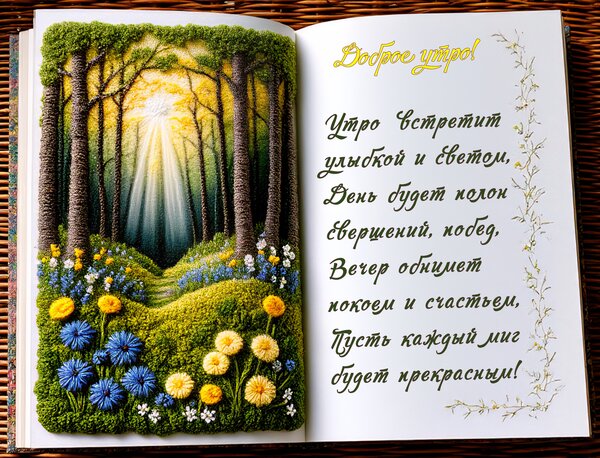 Открытка Доброе утро!