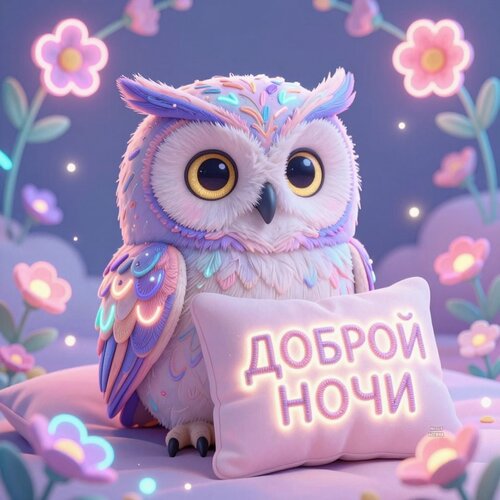 Открытка Доброй ночи