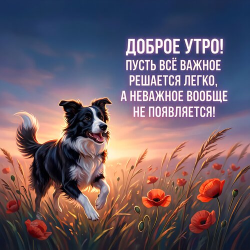 Открытка Доброе утро! Пусть всё важное решается легко, а неважное вообще не появляется.