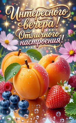 Открытка Добрый вечер
