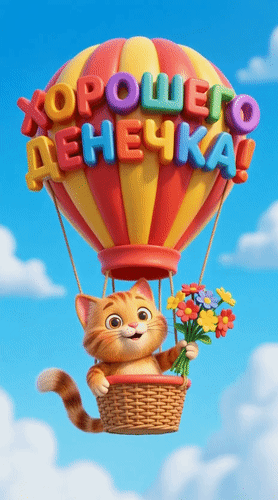 Анимированная открытка Хорошего денечка!