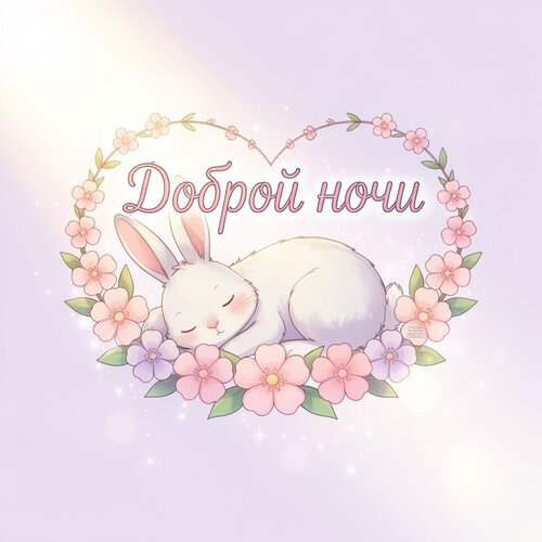 Открытка Доброй ночи