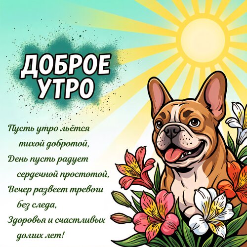 Открытка Доброе утро