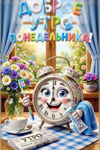Открытка понедельник