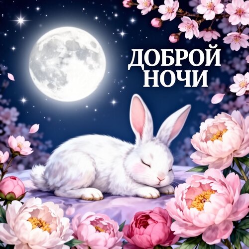 Открытка Доброй ночи