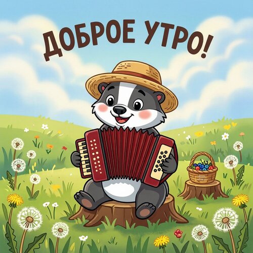 Открытка Доброе утро!