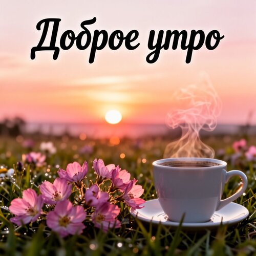 Открытка Доброе утро