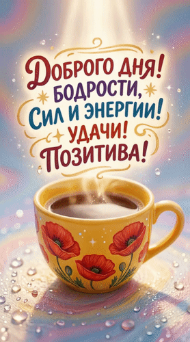 Анимированная открытка Добрый день