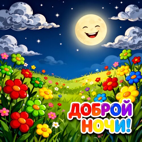 Открытка Доброй ночи!