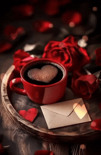 Анимированная открытка Good morning