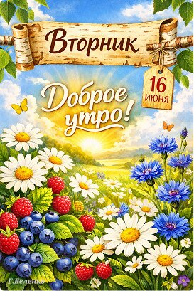 Открытка Доброе утро!