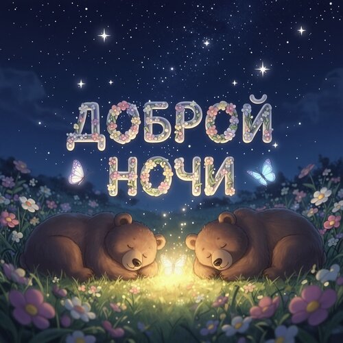 Открытка Доброй ночи