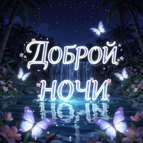 Открытка Доброй ночи