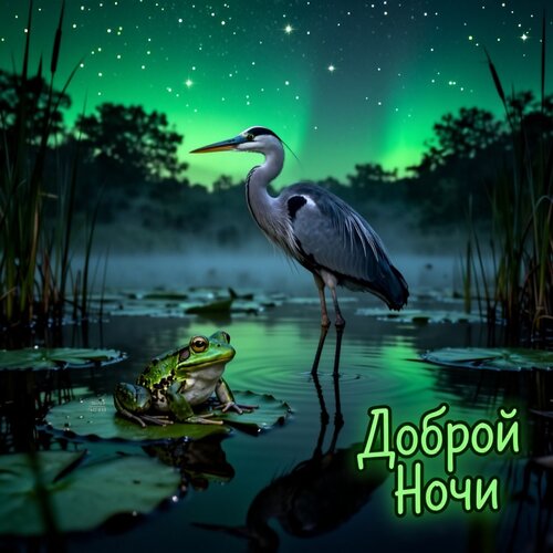 Открытка Доброй ночи