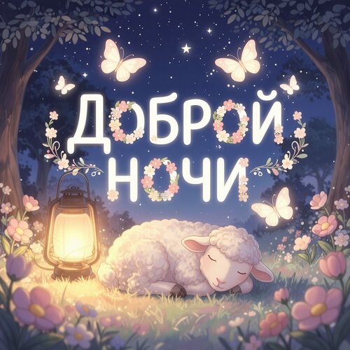 Открытка Доброй ночи
