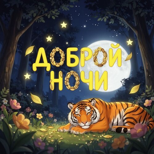 Открытка Доброй ночи