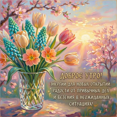 Открытка Доброе утро!